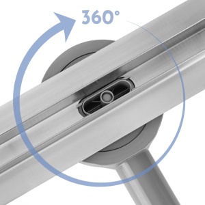 Rigola dus Neox Slim pro argintiu periat 60 - Img 2
