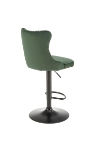 Scaun de bar H117 velvet verde - Img 6