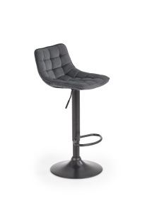 Scaun de bar H95 velvet gri - Img 9