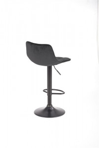 Scaun de bar H95 velvet gri - Img 6