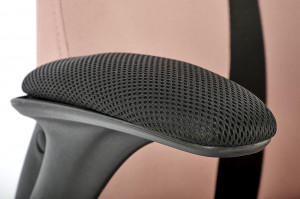 Scaun de birou Bloom roz/negru H120 cm - Img 7