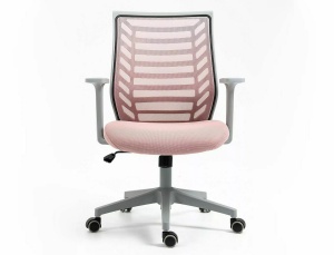 Scaun de birou Q320 roz/gri - Img 2