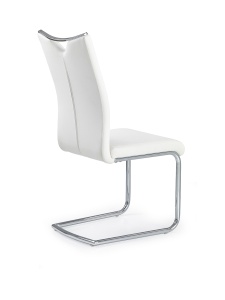 Scaun K224 piele ecologica alb - Img 6