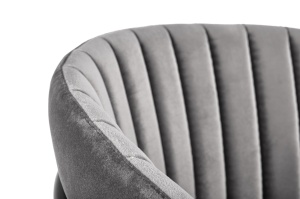 Scaun K426 Velvet Gri – l57 x A54 x H79 cm - Img 4