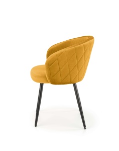 Scaun K430 velvet mustariu - Img 7