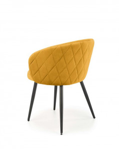 Scaun K430 velvet mustariu - Img 3