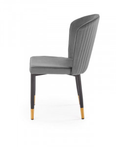 Scaun K446 Velvet Gri – l51 x A55 x h86 cm - Img 3
