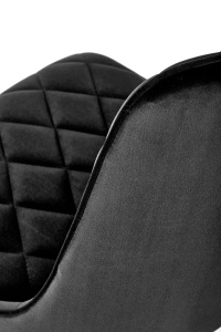Scaun K450 velvet negru - Img 15