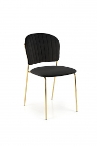 Scaun K499 velvet negru