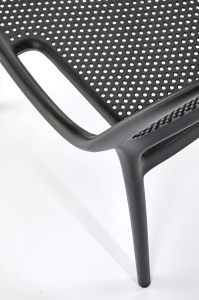 Scaun plastic K532 negru - Img 9
