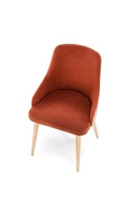 Scaun rotativ Malaga cinnamon H79 cm - Img 2