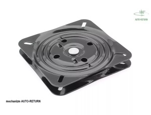 Scaun rotativ Servio velvet bej inchis/negru Blu40 - Img 8