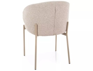 Scaun tapițat Kioto 255 bej deschis / cașmir - Img 4