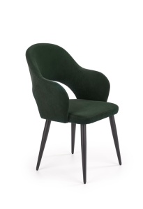 Set 3 scaune K364 velvet verde BF25 - Img 2