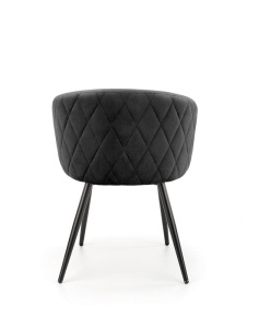 Set 4 scaune K430 velvet negru - Img 2