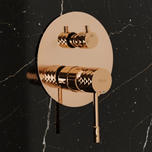 Set de dus incastrat Rea Lungo Diamond Copper + BOX - Img 2