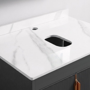Set de mobilier de baie cu blat Modo 60cm Grey - Img 5