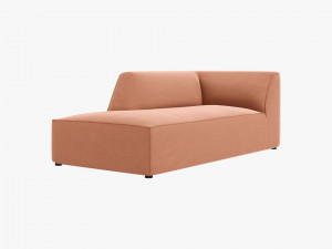 Sezlong Ruby catifea L180 cm - Img 9
