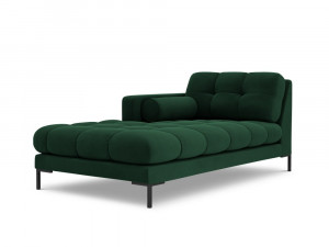 Sezlong tapitat Bali velvet/picioare negre – L185 x l102 x h75 - Img 8