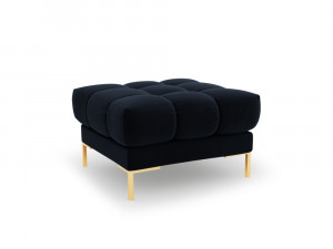Taburet tapitat Bali velvet/picioare gold – L60 x l60 x h41 - Img 9
