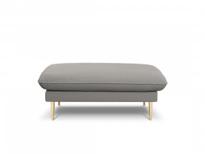 Taburet tapitat Vienna plusat/picioare gold – L100 x l80 x h43 cm - Img 9