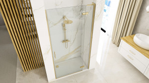 Ușă de duș Rea Hugo 80 Gold Brush + profil - Img 5