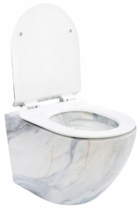 Vas wc Carlos granit suspendat capac slim softclose - Img 2