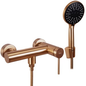 Baterie de duș REA Foss/Clif Brush Copper