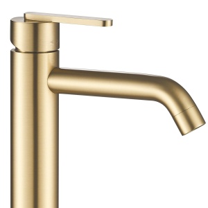 Baterie pentru baie Rea Ontario Brush Gold - Img 2