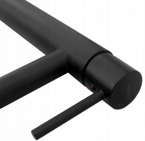 Baterie pentru baie Rea Tess High Black - Img 4