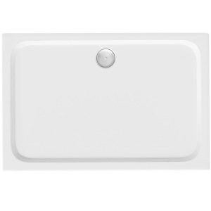 Cada pentru dus din acril Rea Belmond White 80x100