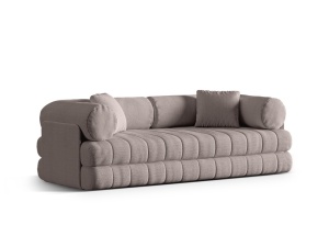 Canapea extensibila 3 locuri Kemi boucle L206 cm - Img 8
