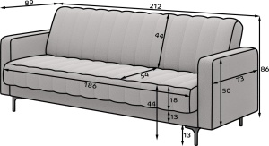Canapea extensibila Roneyy Lukso 35 - Img 10