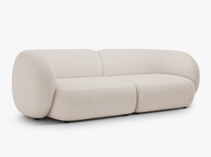 Canapea Kate 4 locuri boucle Baloo L243 cm - Img 3