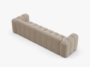 Canapea Lupine 4 locuri chenille Eden L290 cm - Img 2
