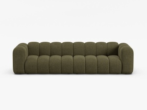 Canapea Lupine 4 locuri chenille Eden L290 cm - Img 11