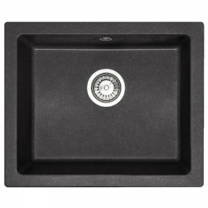 Chiuveta bucatarie Granit Nels black dots