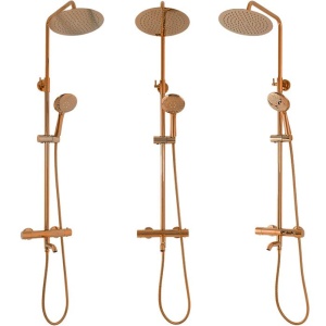 Coloana de dus cu termostat REA Lungo Copper - Img 3