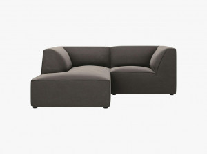 Coltar 3 locuri Ruby catifea L186 cm - Img 10
