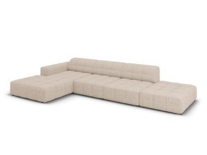 Coltar 5 locuri Chicago chenille L341 cm - Img 12