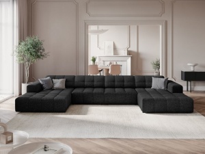 Coltar 6 locuri Chicago chenille L364 cm - Img 4