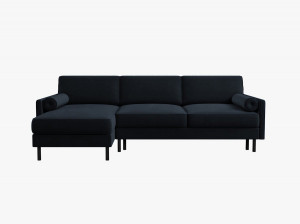 Coltar extensibil 5 locuri Scott catifea L212 cm - Img 10