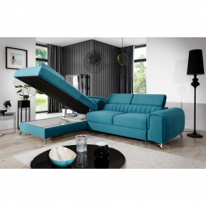 Coltar extensibil Laurence pe stanga Matvelvet 75 - Img 5