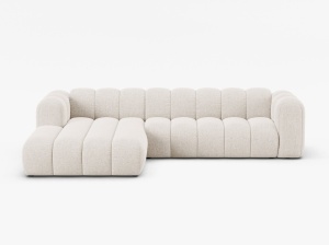 Coltar Lupine 4 locuri chenille Eden L290 cm - Img 10