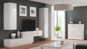 Comoda Livo KM-100 alba - Img 2