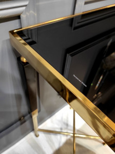 Consola Monaco negru/gold – H85 cm - Img 4