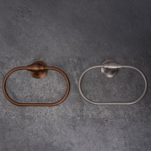 Cuier de baie Ring 16101 Brushed Gold - Img 4