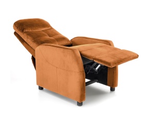 Fotoliu recliner Felipe 2 velvet cinnamon H103 cm - Img 3
