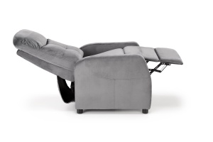 Fotoliu recliner Felipe 2 velvet gri H103 cm - Img 13