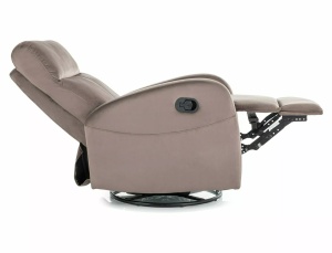 Fotoliu recliner Olimp velvet cappuccino Blu38 - Img 5